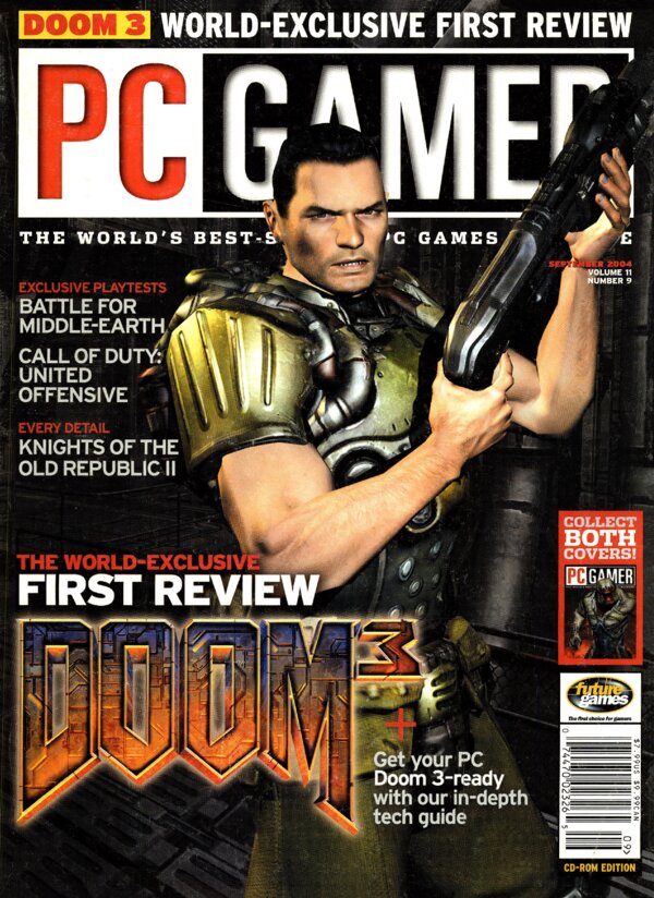 PC Gamer US   Issue 127 (September 2004) cover
